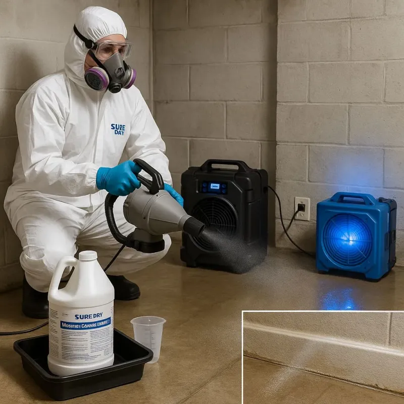 Sanitization and Odor Removal process in Englewood, OH
